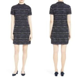 Kate Spade, Tweed Texture Knit Dress, Purple size XLarge.
